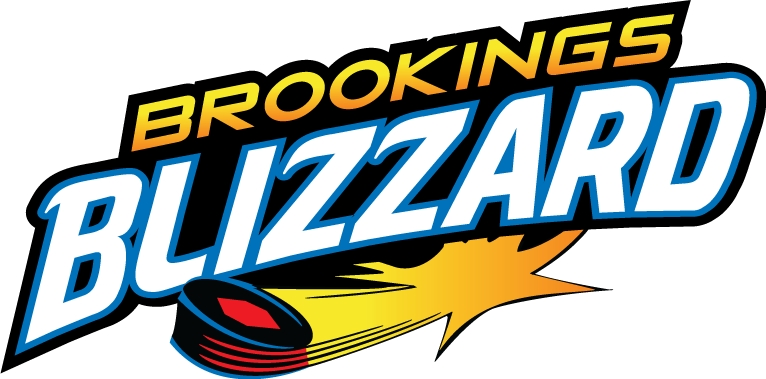 Brookings Blizzard 2012 13-Pres Wordmark Logo vinyl decal